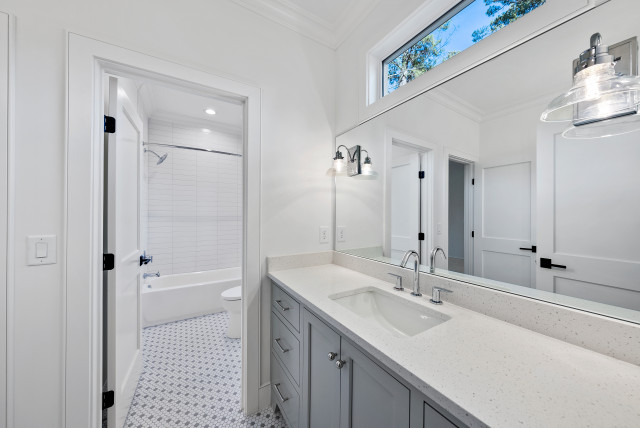 Yadkin Residence transitional-bathroom