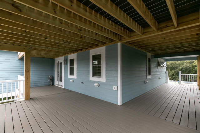 Oceanside Duck, NC contemporary-terrace