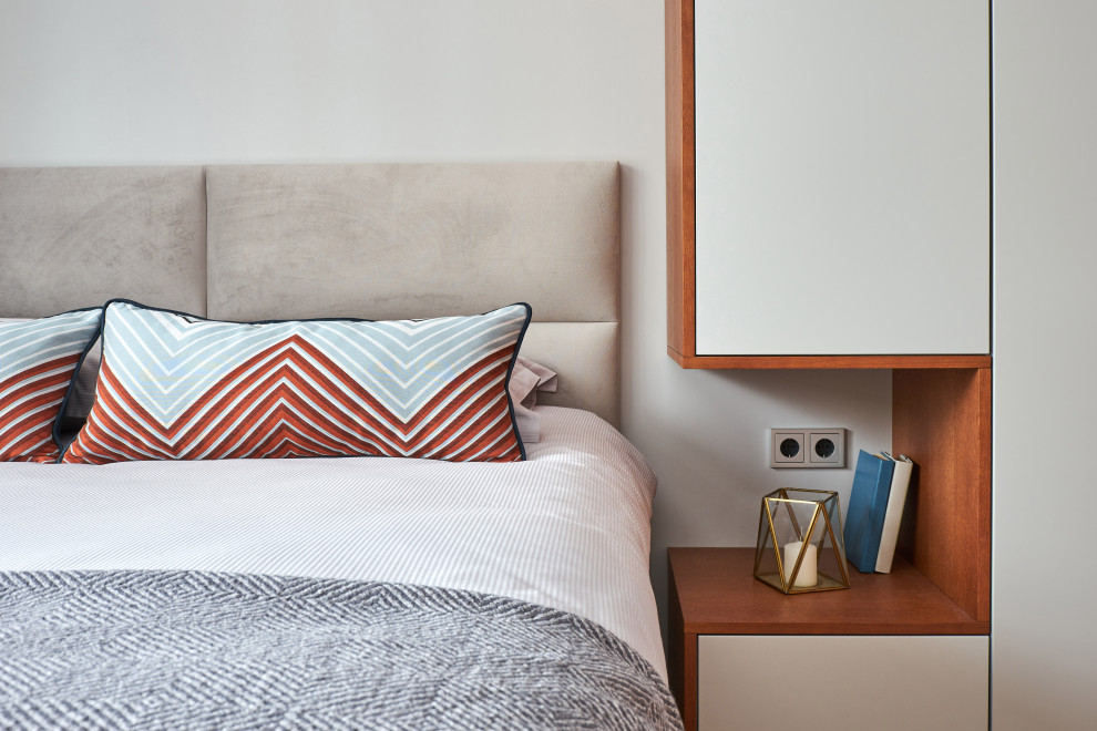 Фото спальни для Центра интерьерных решений по проекту Ксении Мицкевич