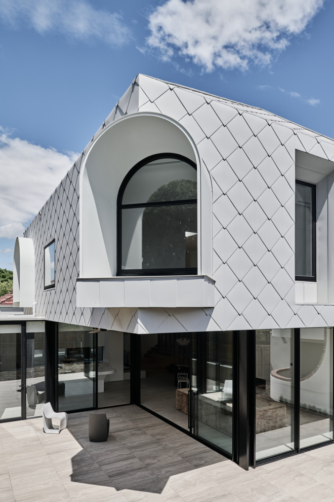 Inspiration for a contemporary exterior in Melbourne.