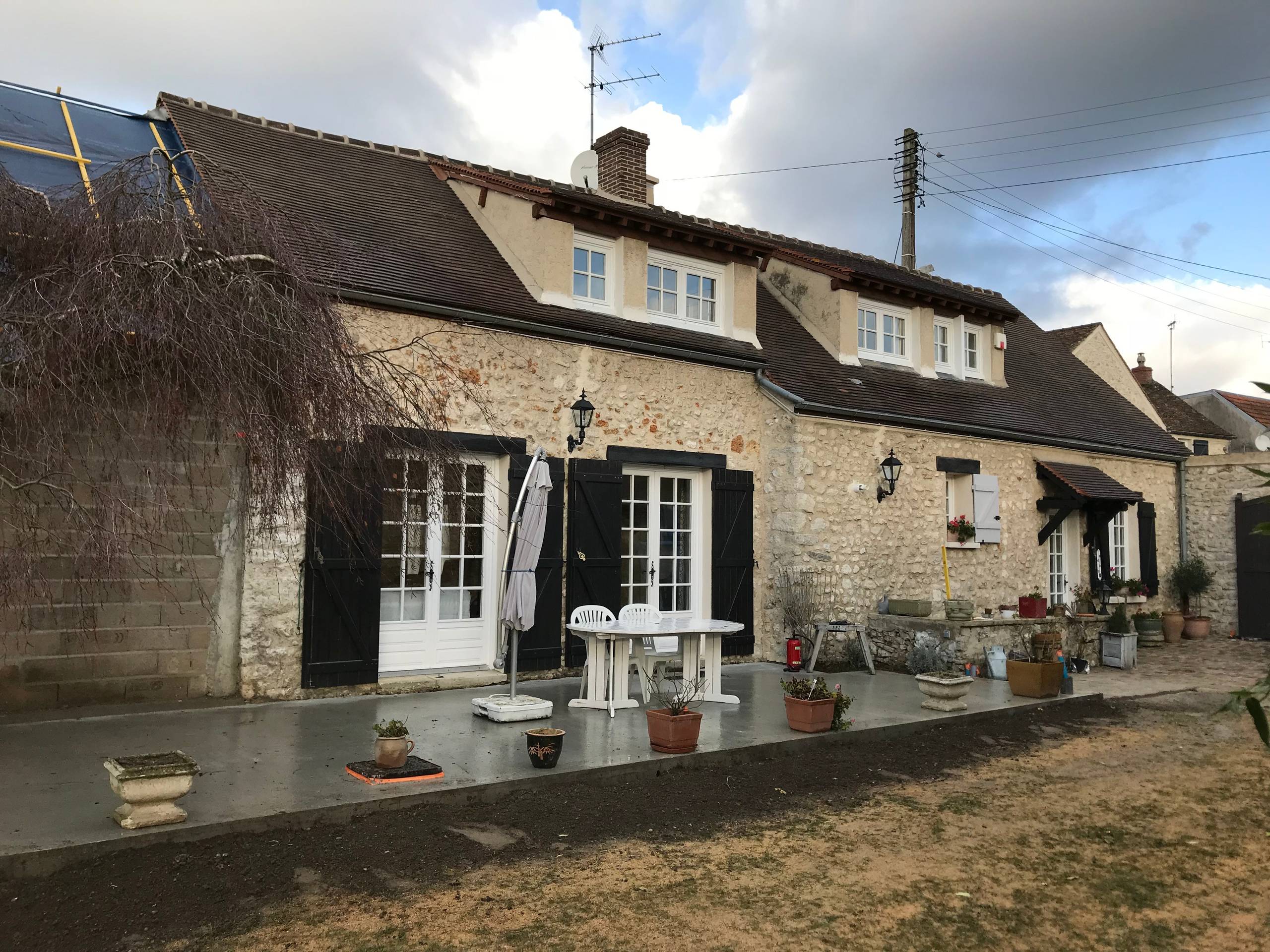 Extension d'une maison individuelle