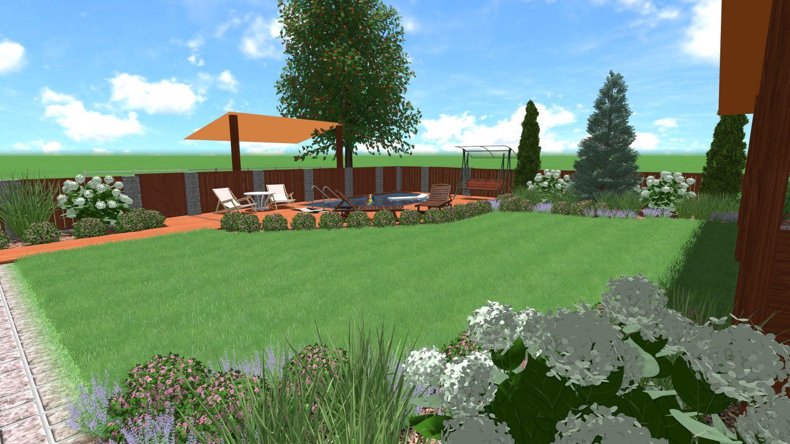 Ландшафтный проект в Самаре