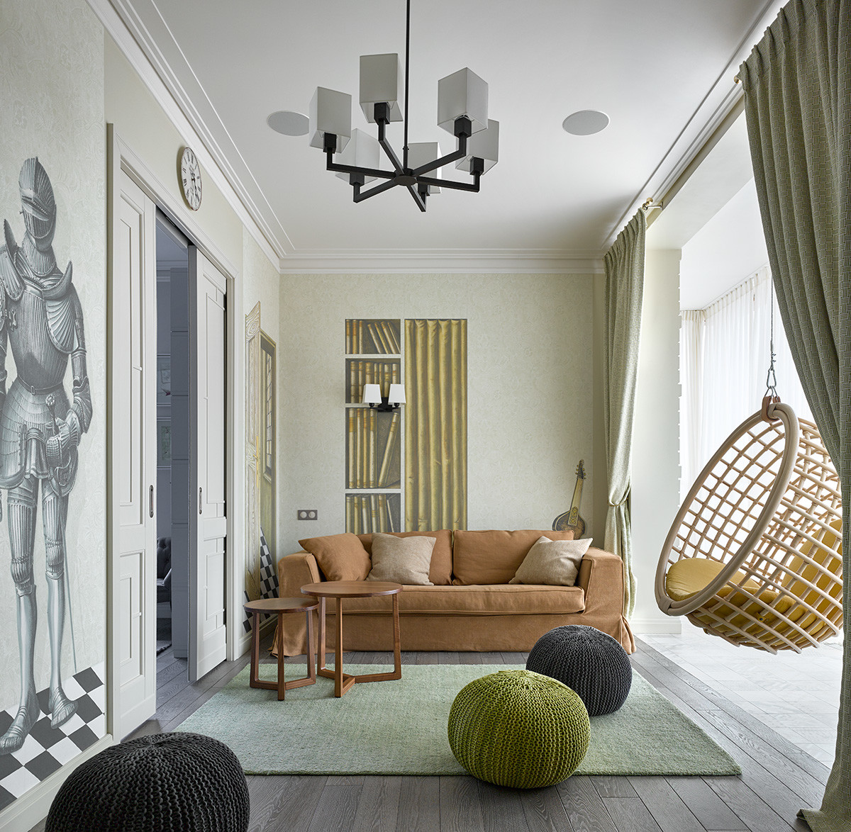 Проект в стиле американской классики в Москве