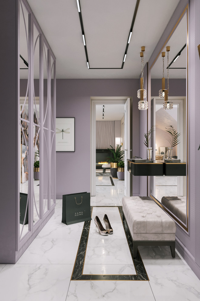 Дизайн-проект Мансарда, Неоклассика