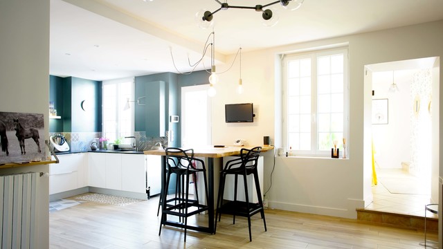 R&eacute;novation compl&egrave;te d'une maison contemporary-koek