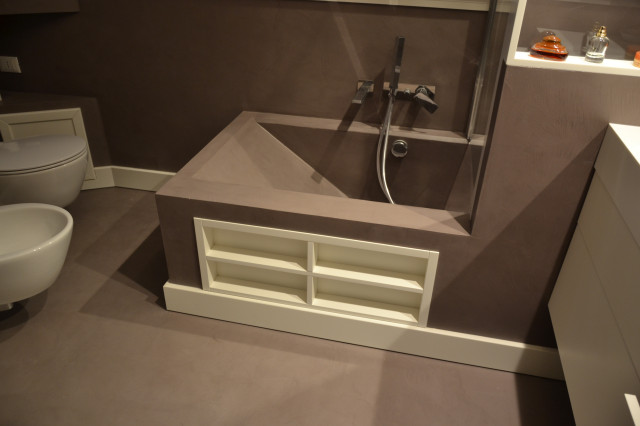 Bagno microcemento contemporaneo-cuarto-de-bano
