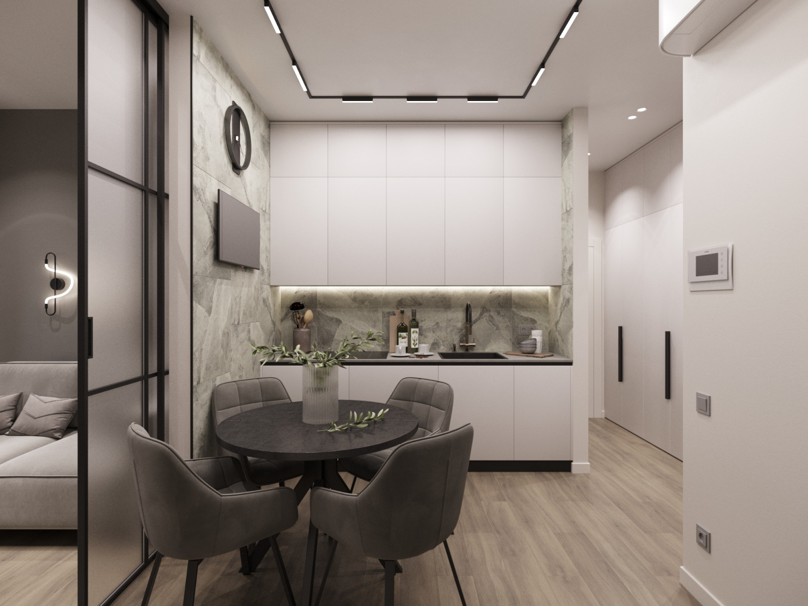 Дизайн интерьера 3х-комнатной квартиры с двумя детскими