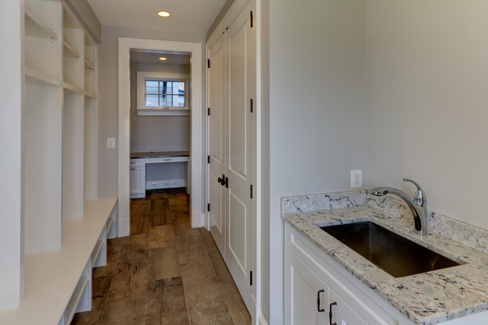 Inspiration for a transitional entryway remodel in DC Metro