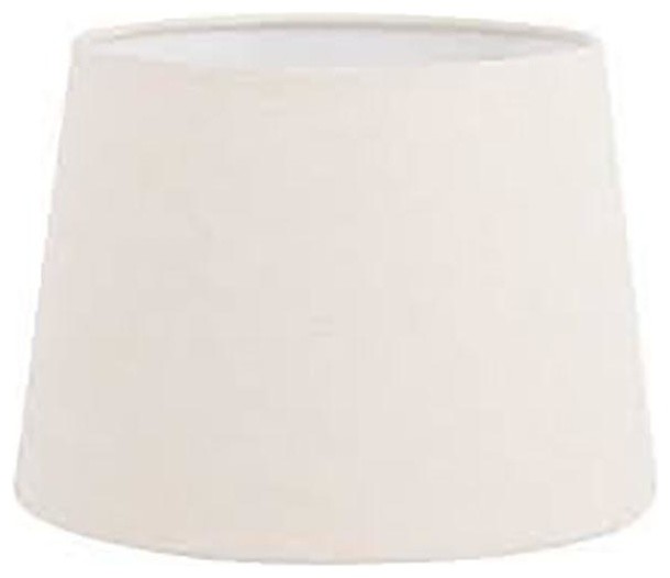3.5-inch by 4.5-inch by 4.5-inch Meriville Set of 6 Eggshell Linen Clip On Chandelier Lamp Shades 
