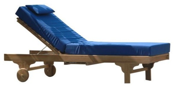 Capri Sun Lounger Adjusted Back and Side Tray