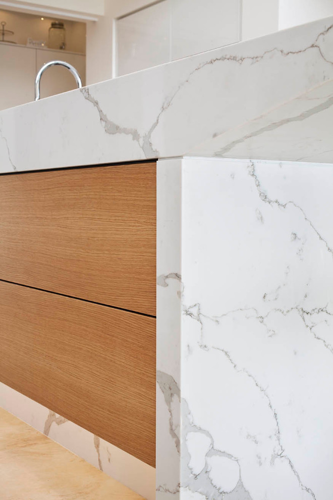 Newport Project - Modern - Kitchen - Sydney - by Dan Kitchens Australia ...