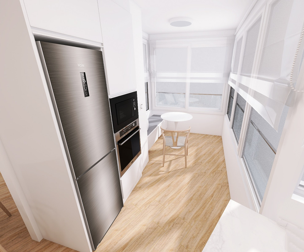 Paraíso Marítimo: Diseño de interior de una apartamento Frente al Mar