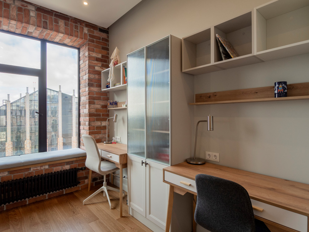 Меблировка детской комнаты для 2 детей