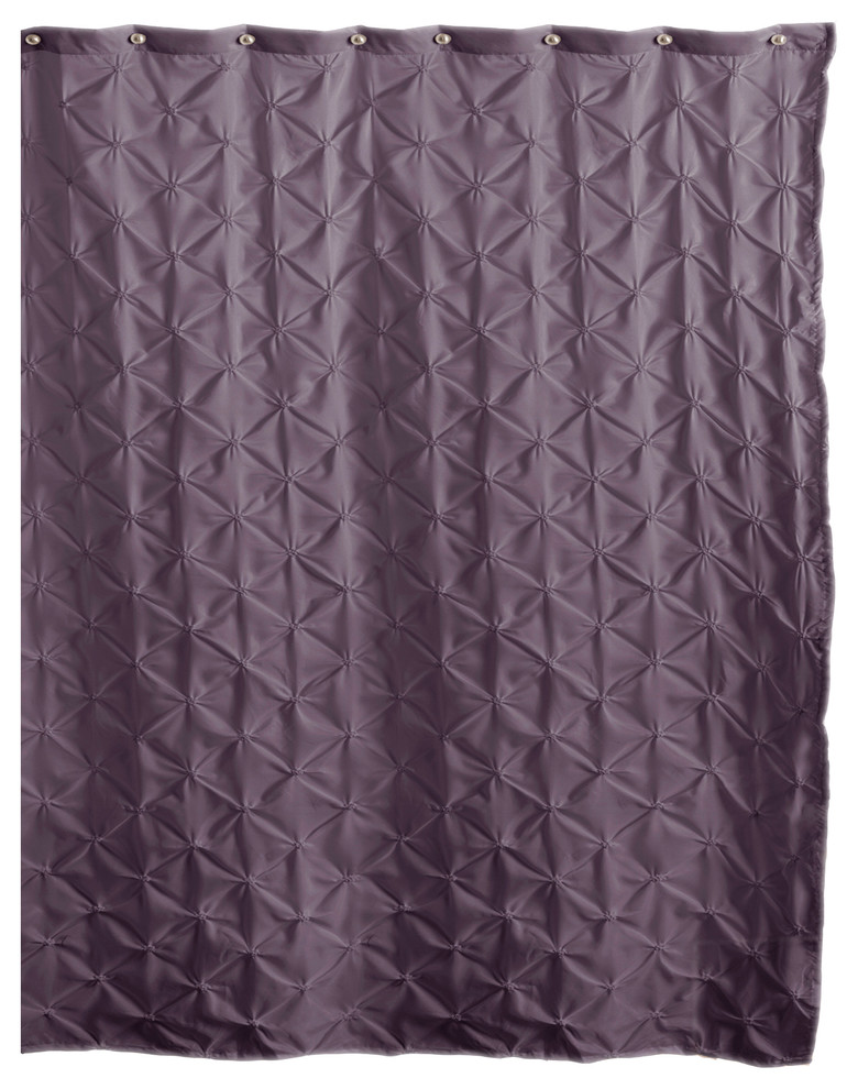 Lake Como Purple Shower Curtain 72x72 Contemporary Shower