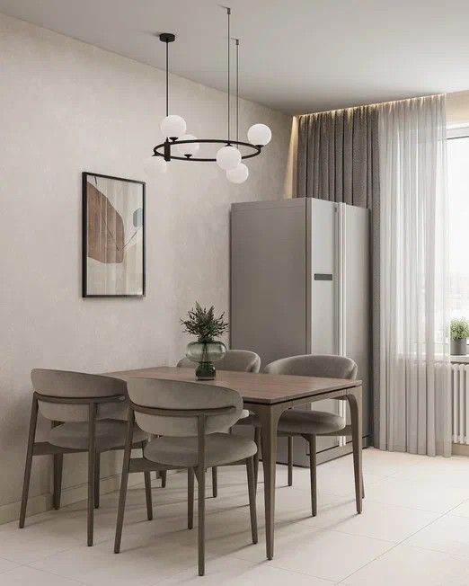 Ремонт в стиле современный уютный контемпорари - функционализм