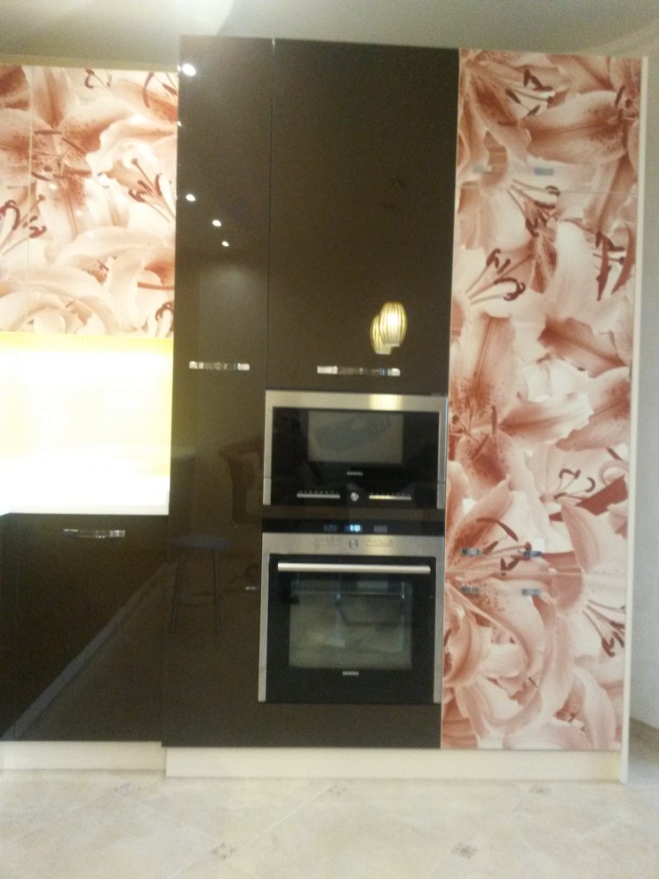 Кухня Глянцевые дизайн панели