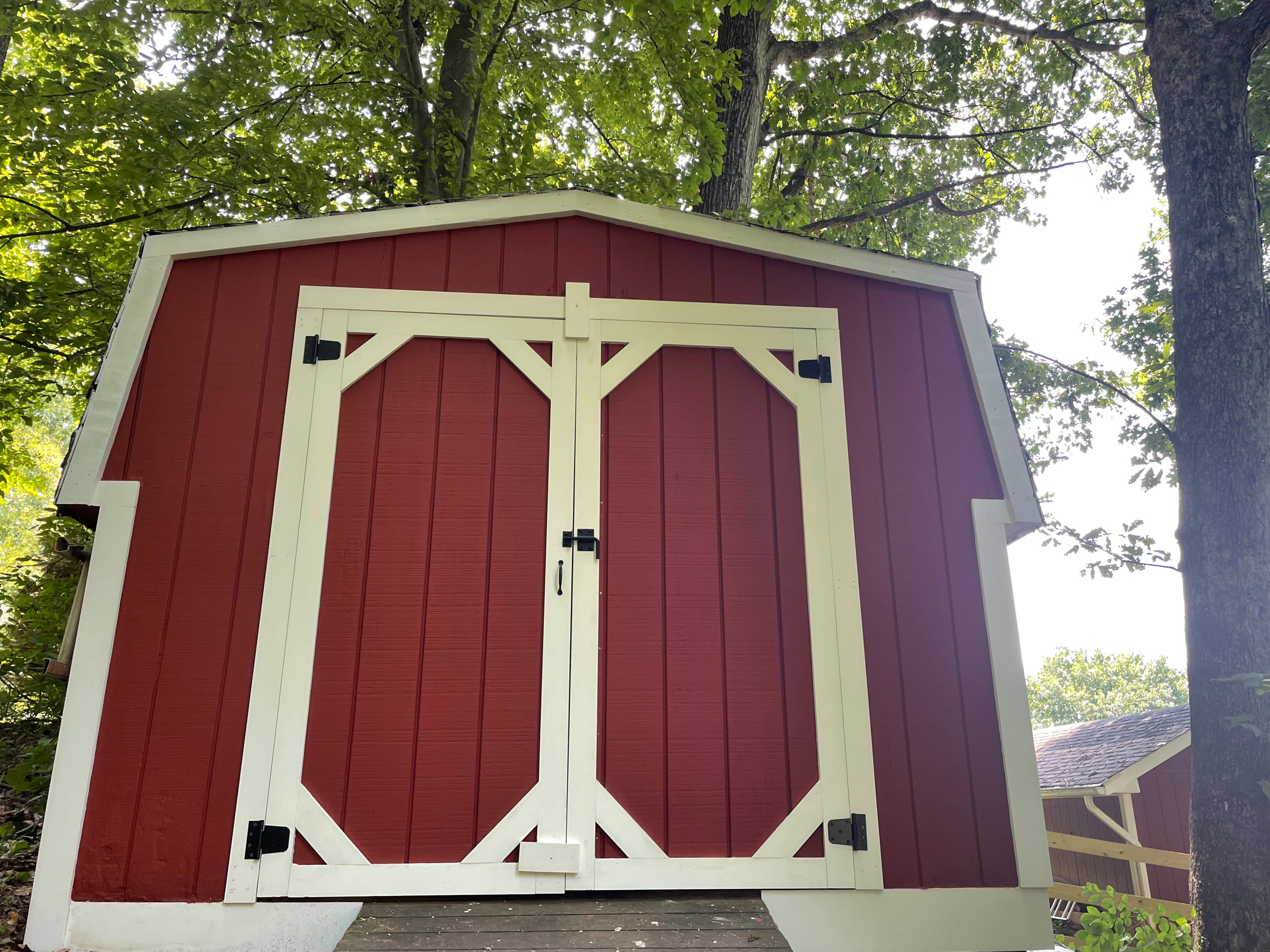 Storage shed remodeling