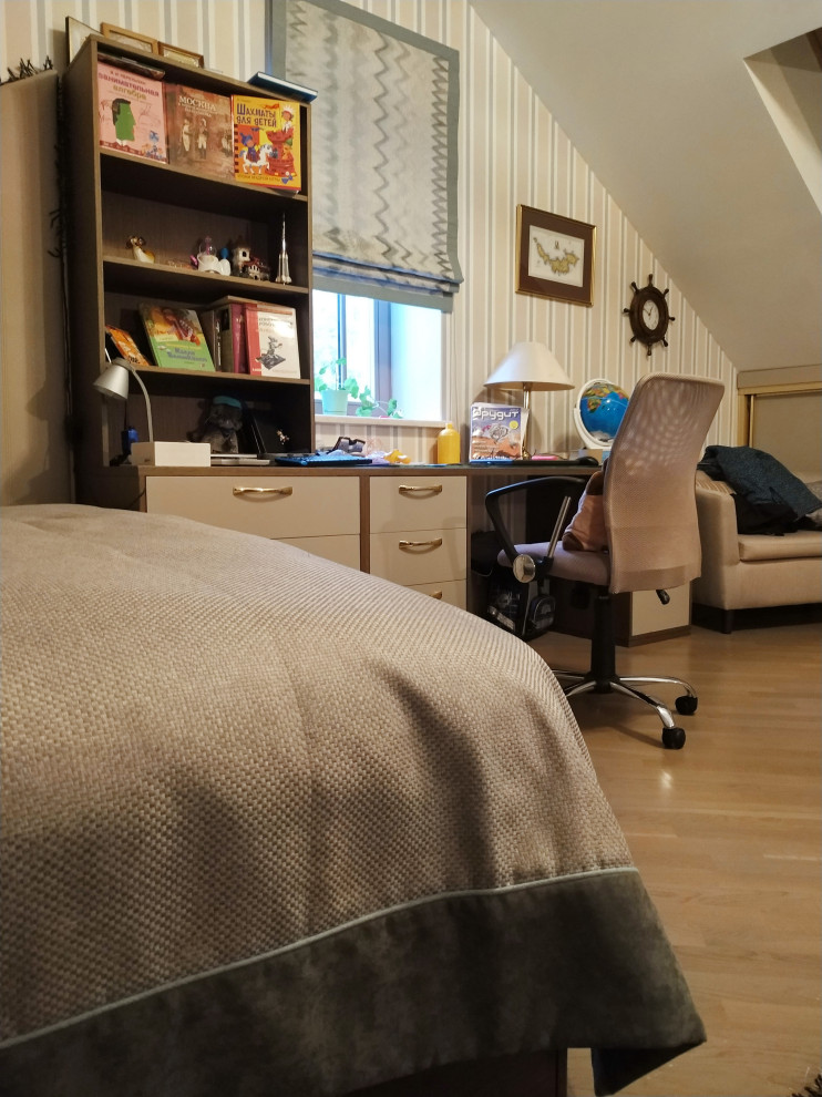 Римские шторы в разных проектах