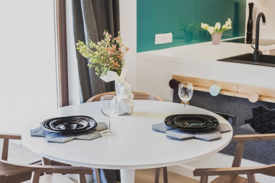 Дизайн квартиры-студии в Гданьске