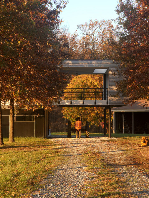 Allee House modern-veranda
