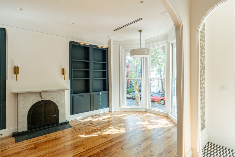 Eclectic Townhome City Scape