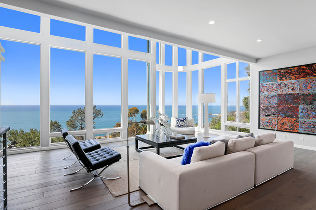 Laguna Beach contemporary-living-room