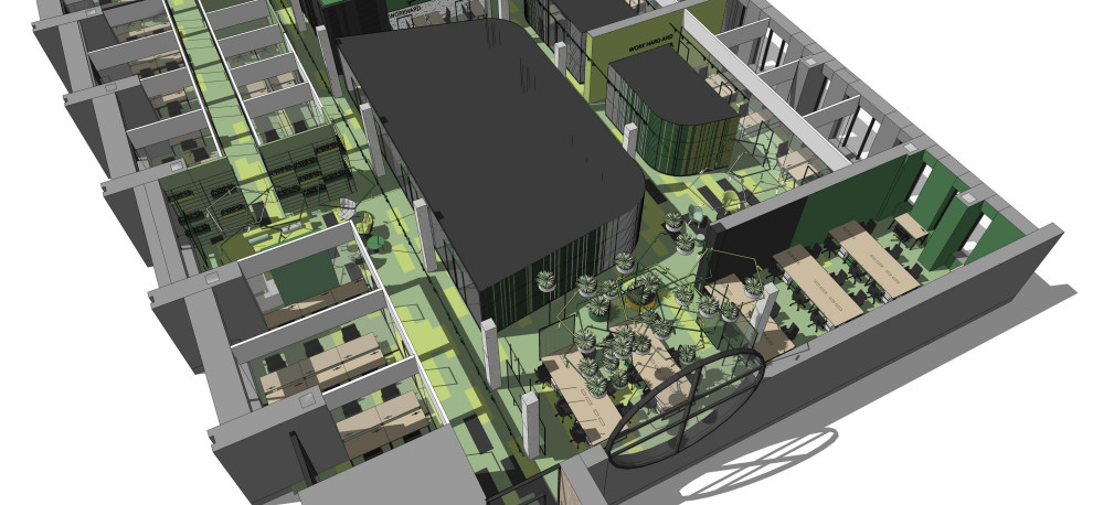 коворкинг в зелени