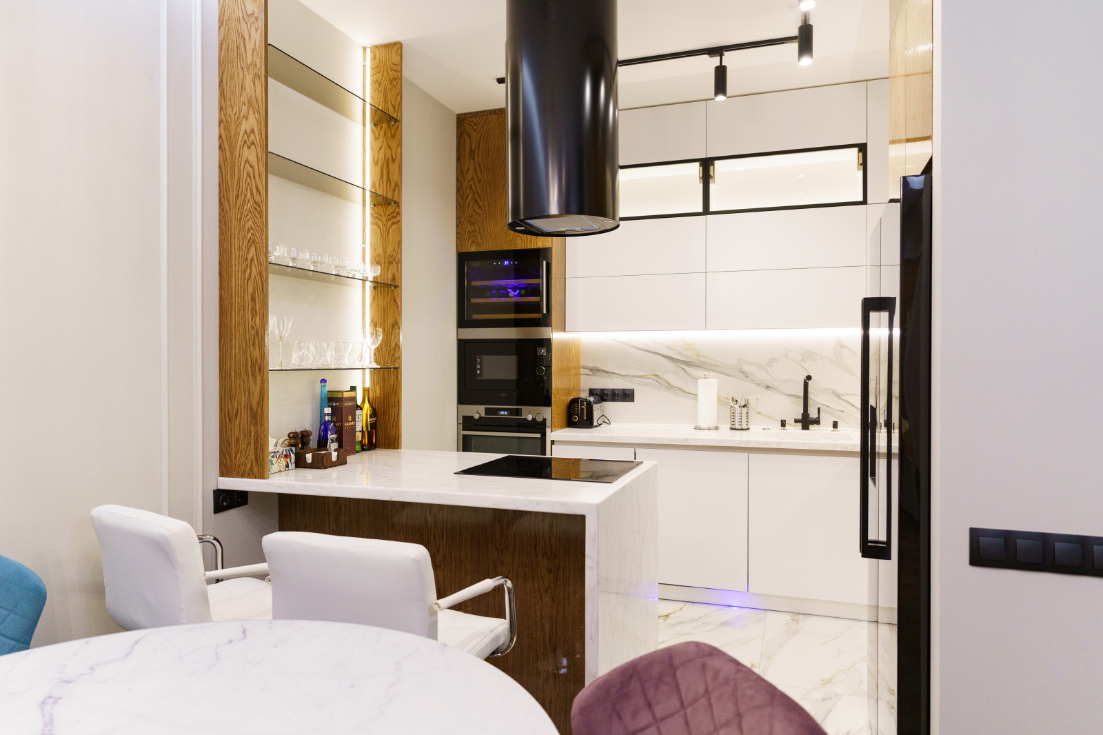 Дизайнерский ремонт в ЖК Символ. 68м2