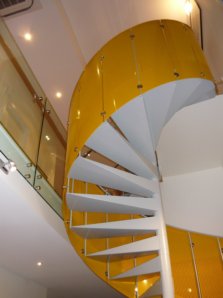 Beachside House Pottsville Contemporary Staircase Brisbane by