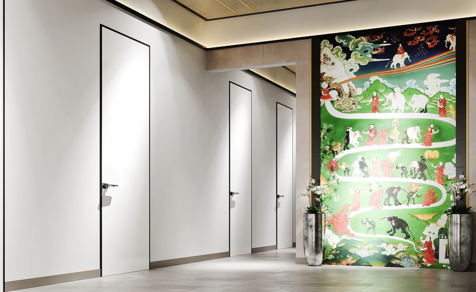 Минимализм с восточными нотками