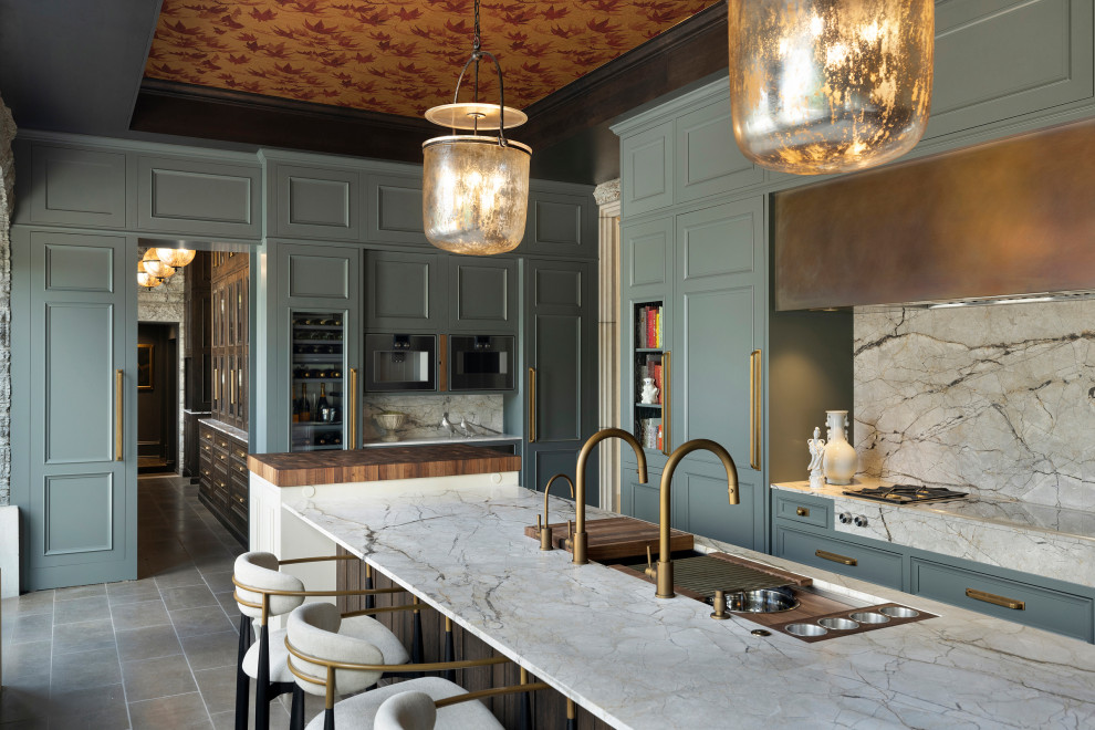 PILLSBURY CASTLE - French Country - Kitchen - Minneapolis - by Kate ...