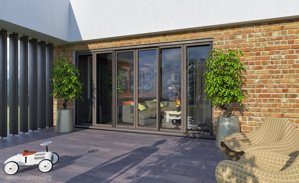 Гостиная с камином