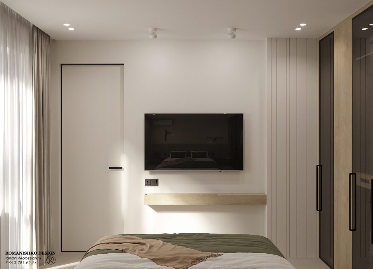 Дизайн интерьера квартиры в ЖК "Чкалов"