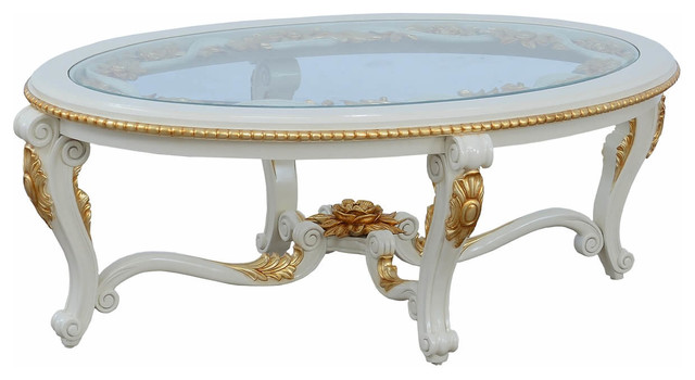 Bellagio Oval Coffee Table Victorian Tables By Usa