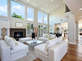 Transitional Living Room by Pinpoint Properties