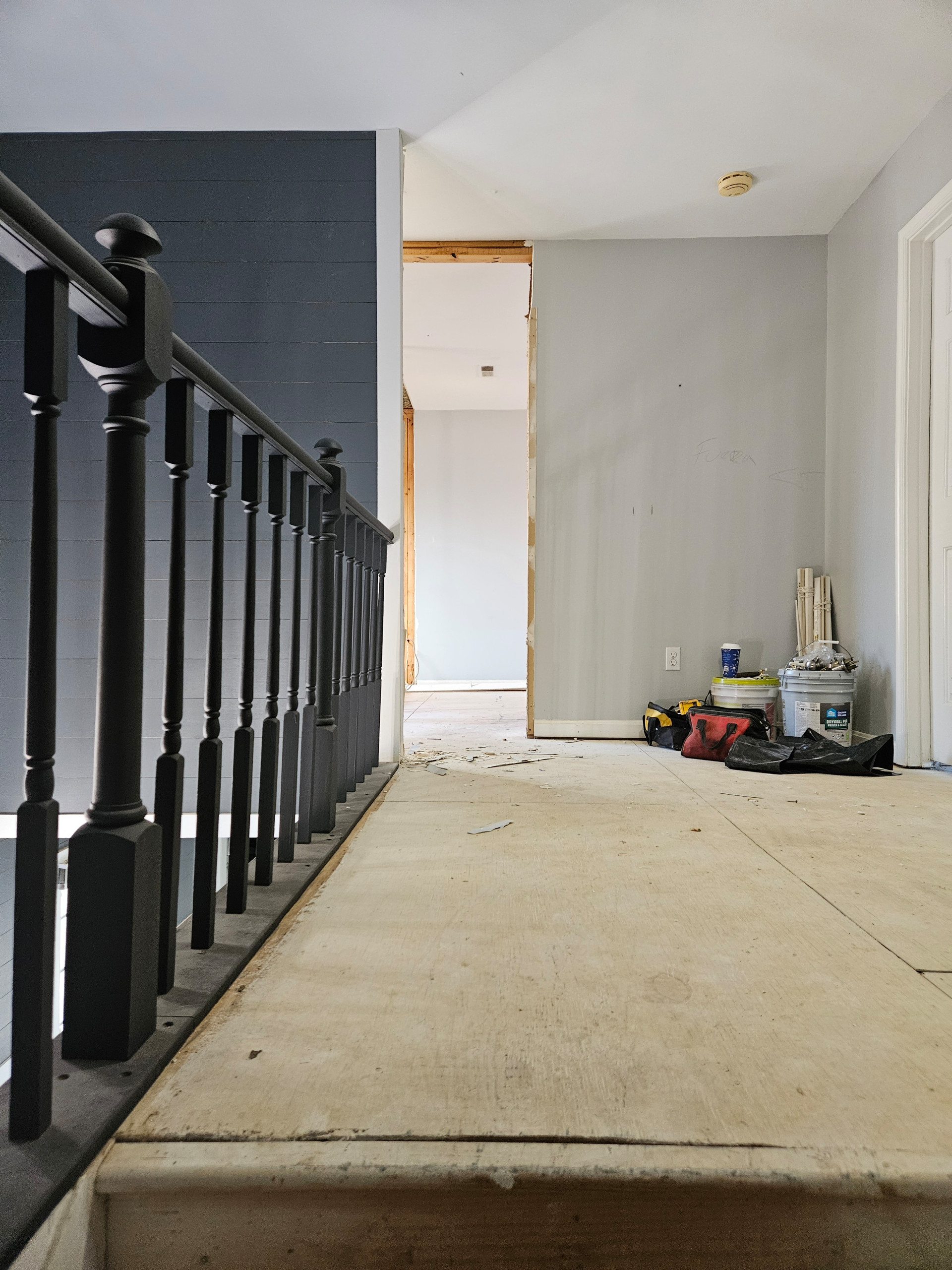 Minimalist Green Bathroom Remodel & Expansion
