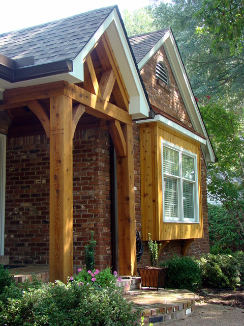 Timber Examples rustico-entrada
