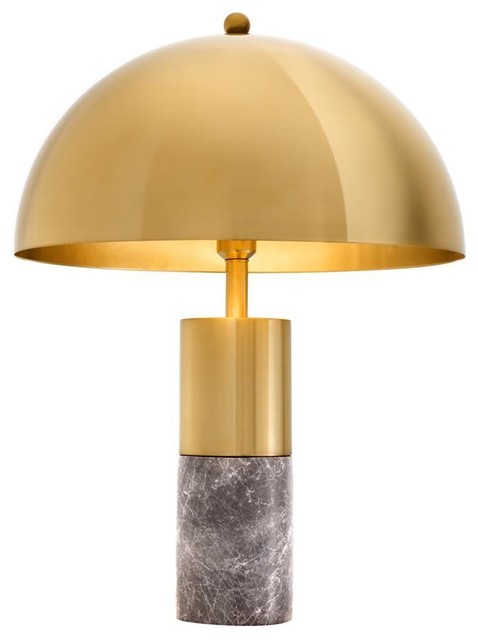 gold dome floor lamp