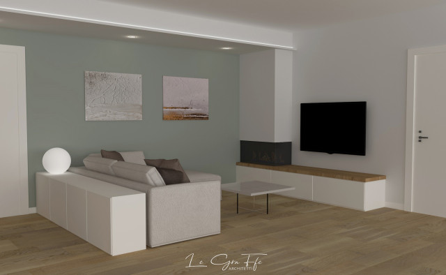 Open House moderne-dagligstue