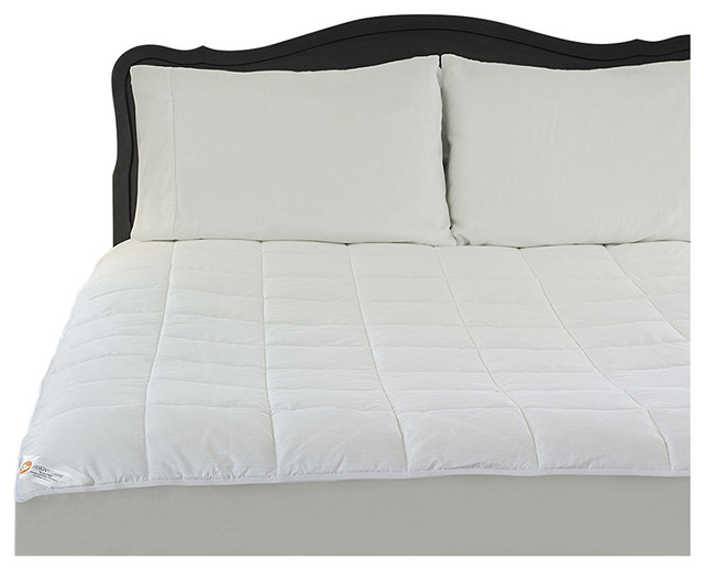 Outlast Temperature Regulating Mattress Pad Contemporary Mattress