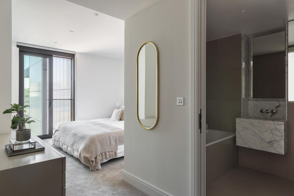 Luxury Riverside Apartment Interior Design in Central London