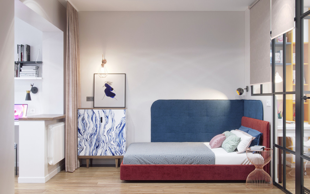 Яркая однушечка для молодой мамы с дочкой