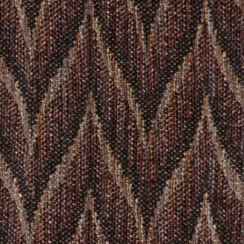 Flame Stitch - Blackthorn Upholstery Fabric