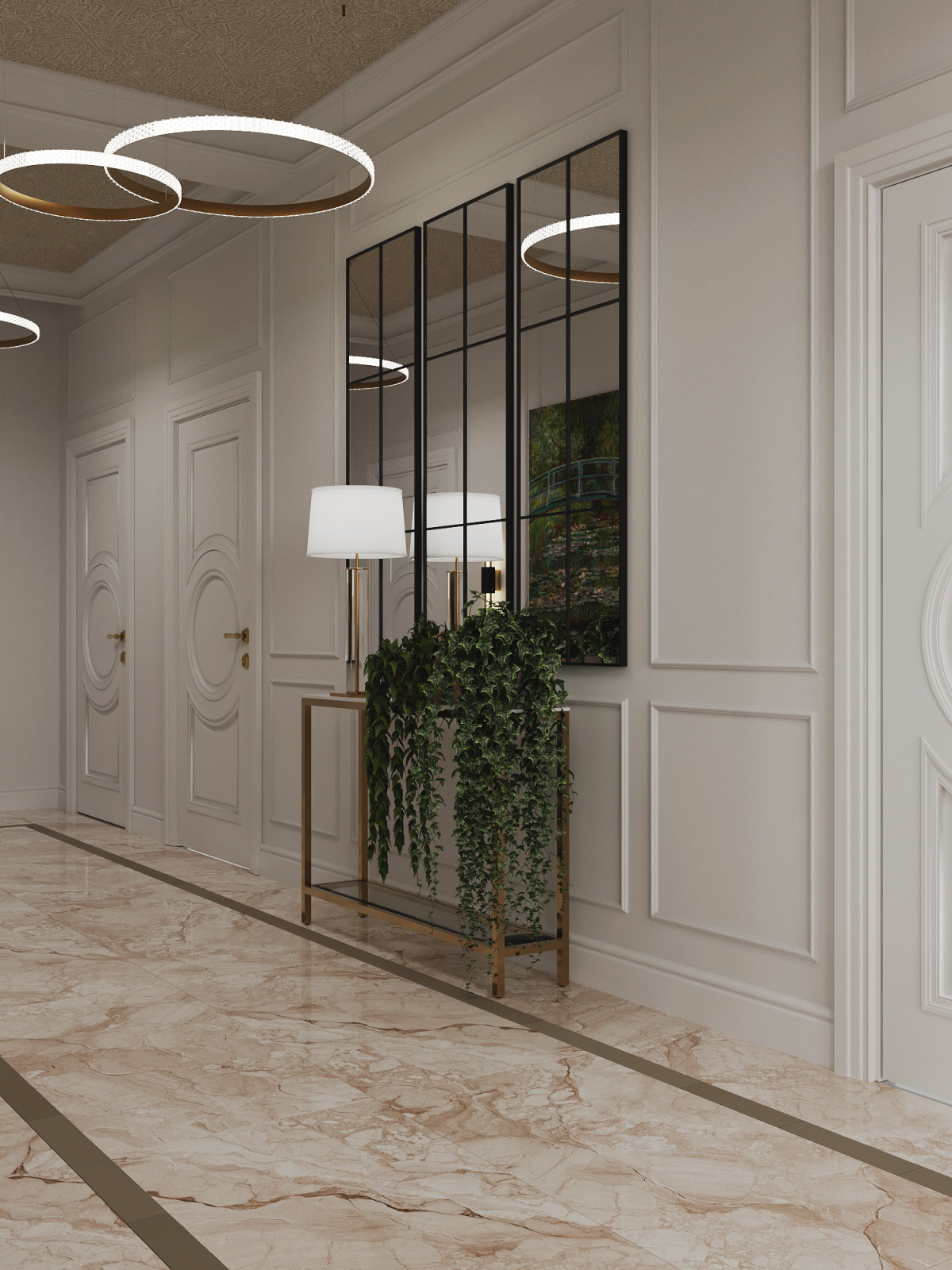 Дом с арочными окнами