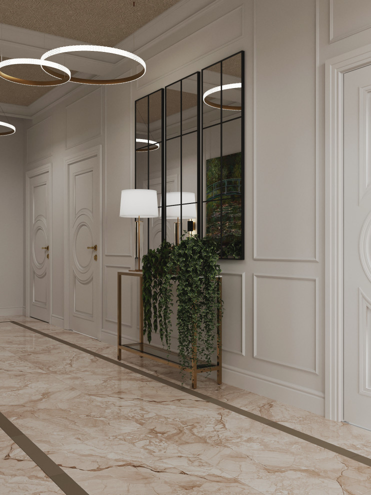 Дом с арочными окнами