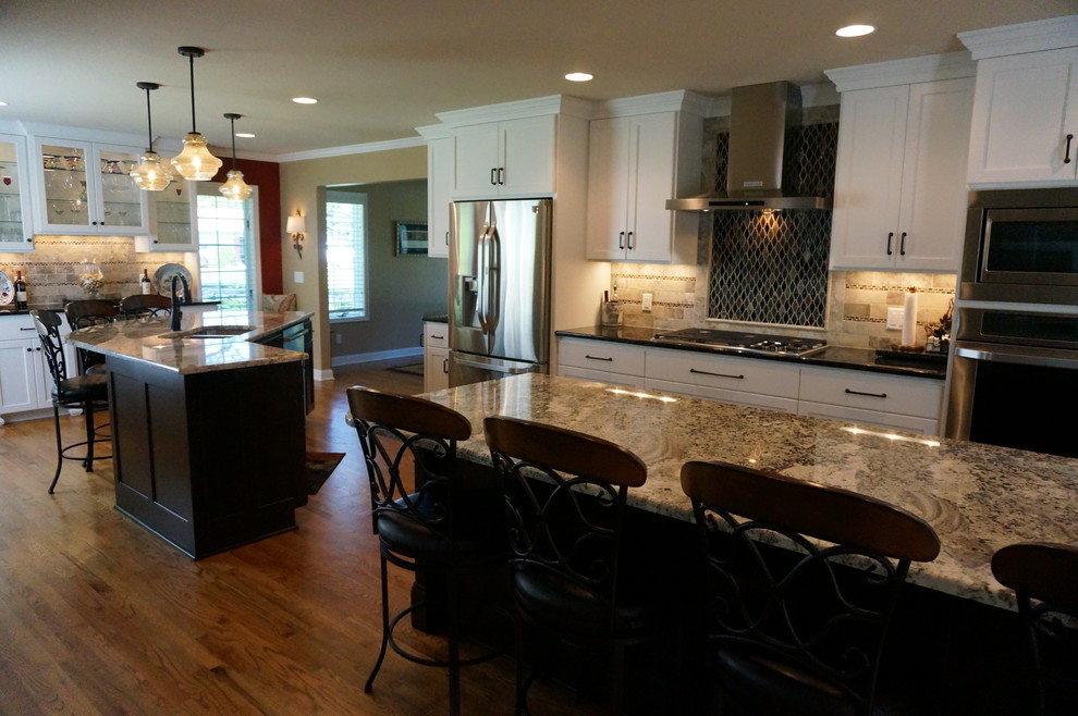 Inspiration for a transitional home design remodel in Minneapolis