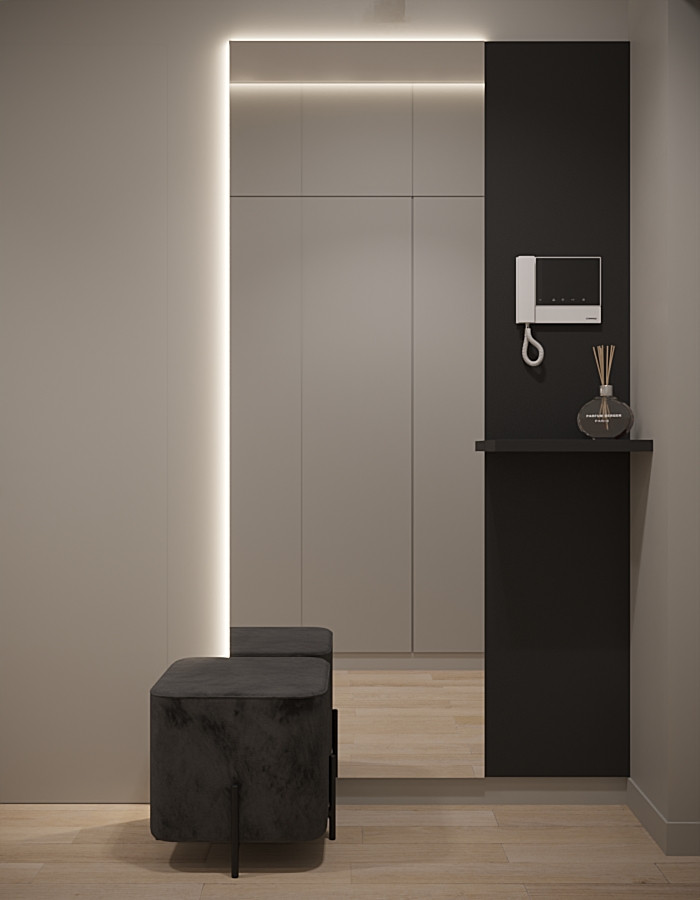 Проект квартиры минимализм