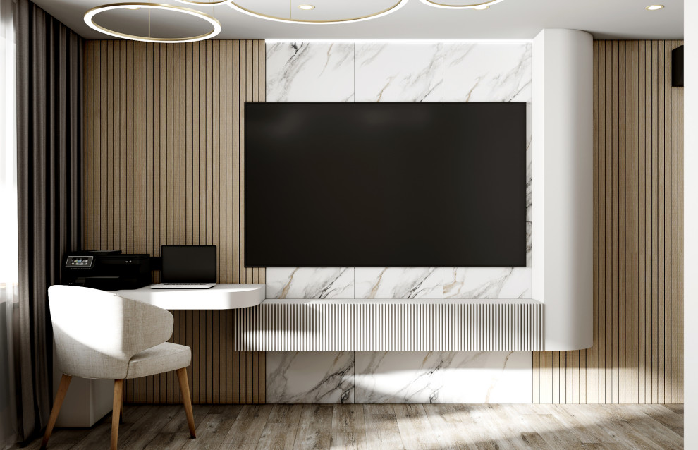 Дизайн интерьера квартиры 57 м2 во вторичном фонде Москвы