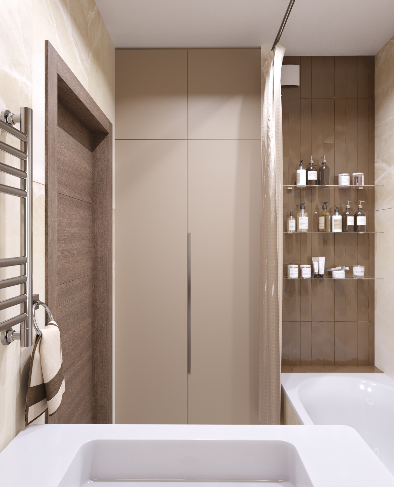 Визуализация ванной комнаты