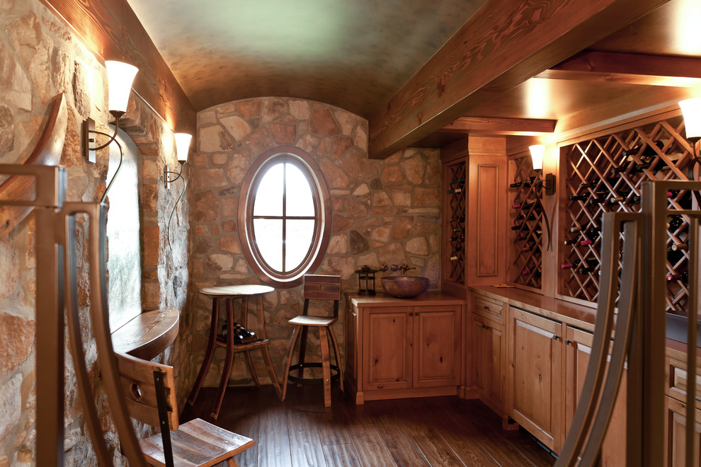 Photo of a traditional wine cellar in Vancouver.